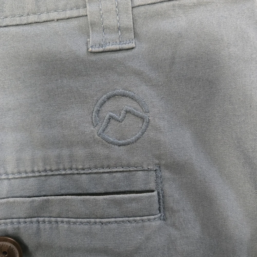 Magellan Outdoors Men's Slate Blue Flat Front Shorts